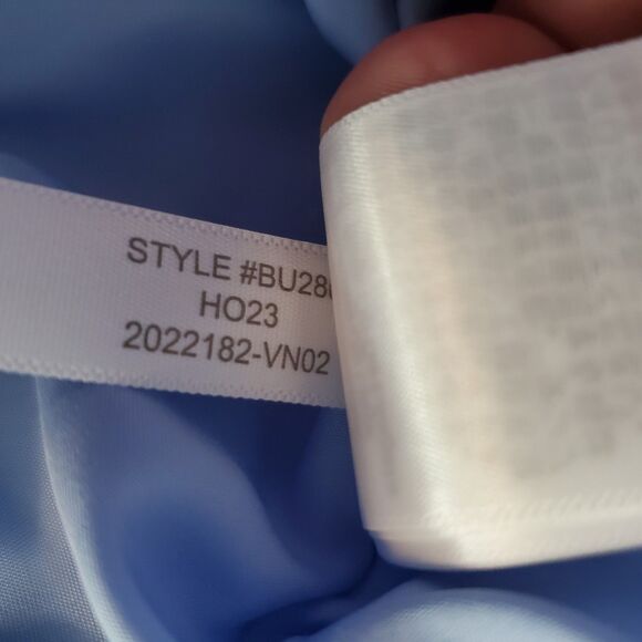 J. Crew Mountain Puffer Vest Sz S Full Zip Baby Blue Pockets $128 BU286 - Picture 14 of 16